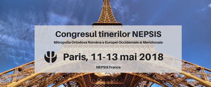 Congresul tineretului NEPSIS va avea loc, în 11-13 mai, la Paris